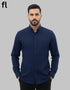 Navy Chambray Casual Shirt